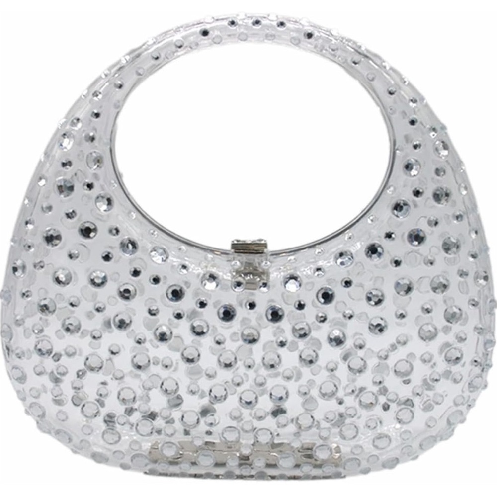 Rhinestone Acrylic Purse